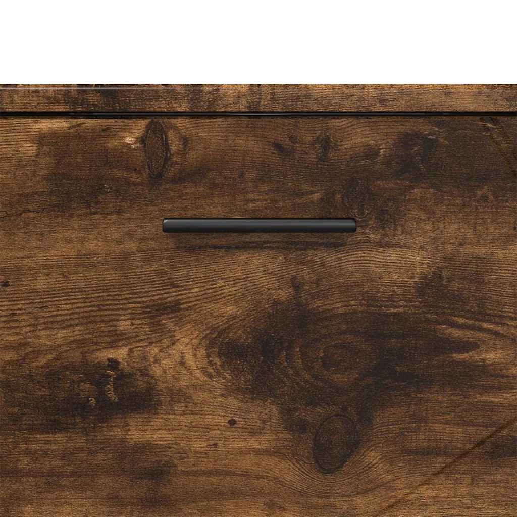 Koupelnová Skříň Kouřový Dub 76,5 X 35 X 64 Cm