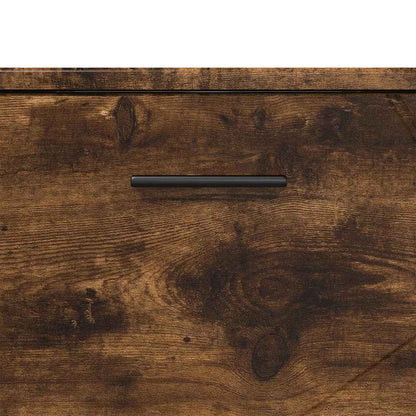Koupelnová Skříň Kouřový Dub 76,5 X 35 X 64 Cm