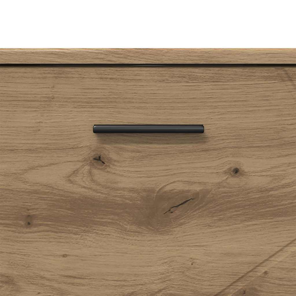 Koupelnová Skříň Se Zásuvkou Artisanový Dub 76,5 X 35 X 64 Cm