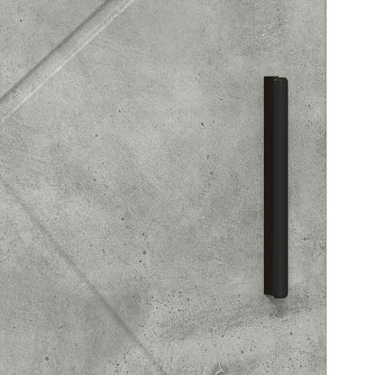 Koupelnová Skříň Betonově Šedá 60 X 35 X 80 Cm