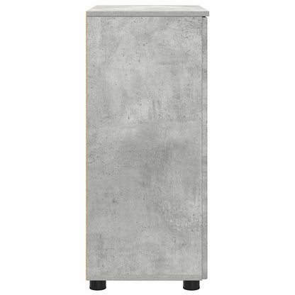 Koupelnová Skříň Betonově Šedá 60 X 35 X 80 Cm