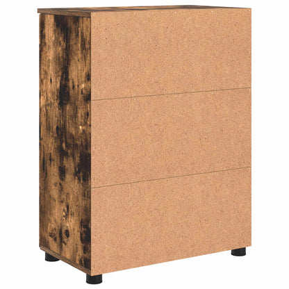 Koupelnová Skříň Kouřový Dub 60 X 35 X 80 Cm