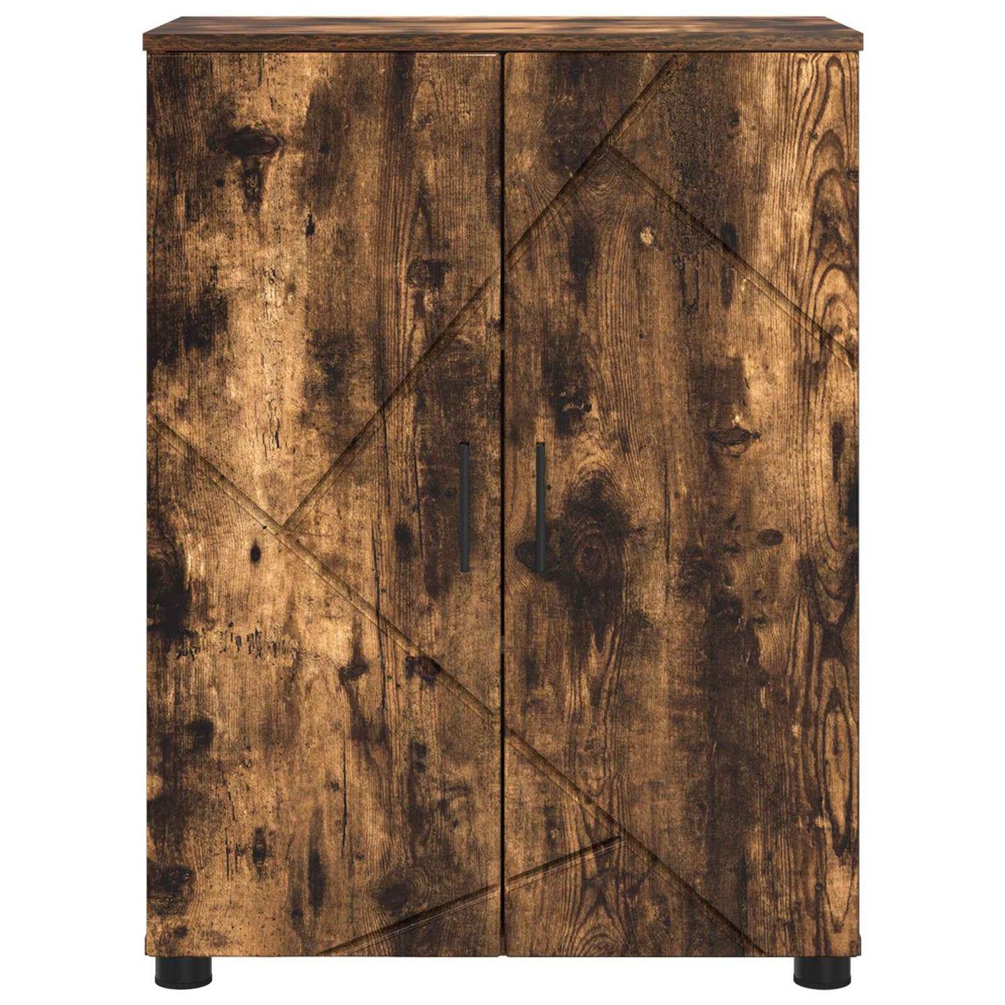 Koupelnová Skříň Kouřový Dub 60 X 35 X 80 Cm