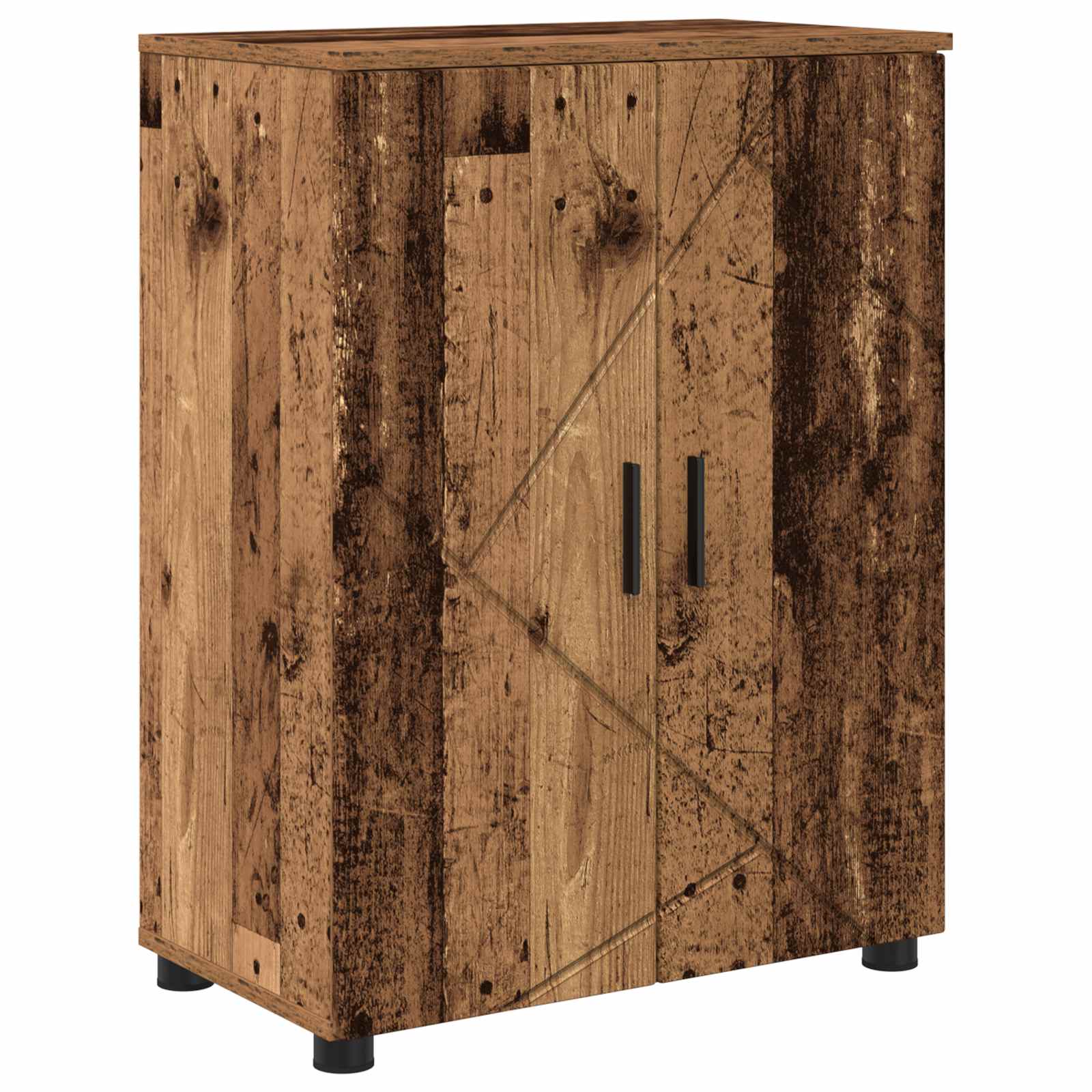Koupelnová Skříň Staré Dřevo 60 X 35 X 80 Cm