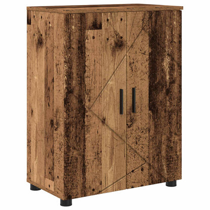 Koupelnová Skříň Staré Dřevo 60 X 35 X 80 Cm