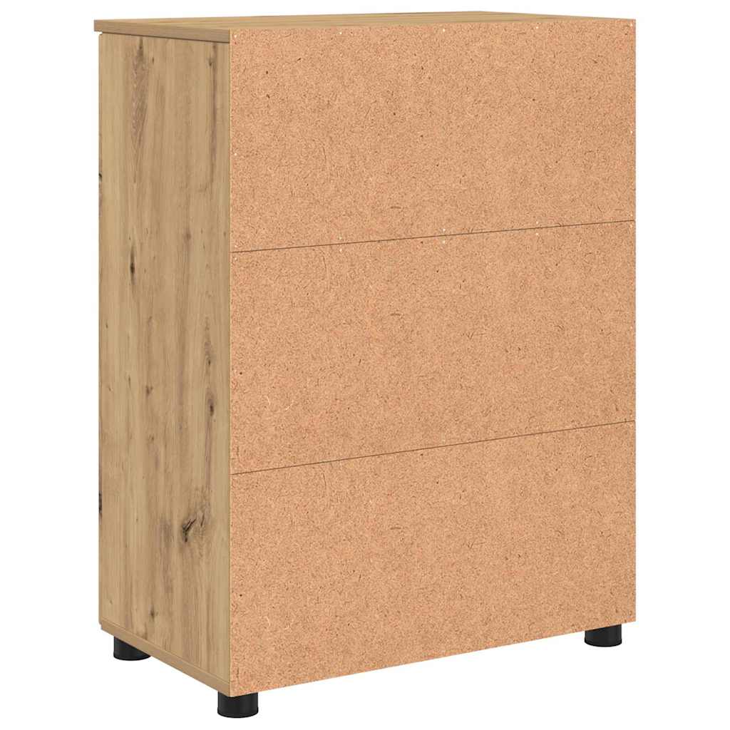 Koupelnová Skříň Artisanový Dub 60 X 35 X 80 Cm