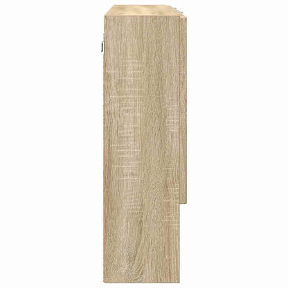 Zrcadlová Skříň Sonoma Dub 80 X 17 X 55 Cm Kompozitní Dřevo