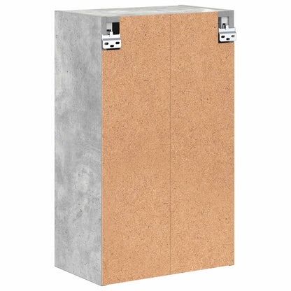 Koupelnová Skříň Betonově Šedá 39 X 23,5 X 65 Cm