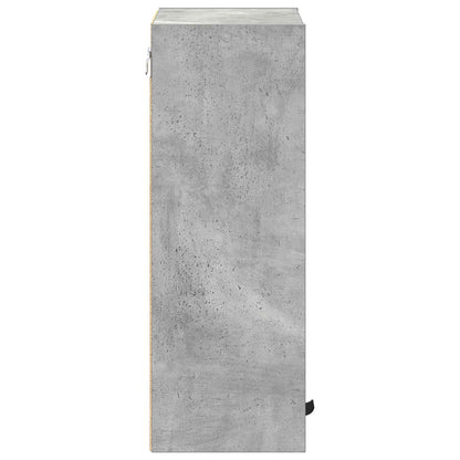 Koupelnová Skříň Betonově Šedá 39 X 23,5 X 65 Cm