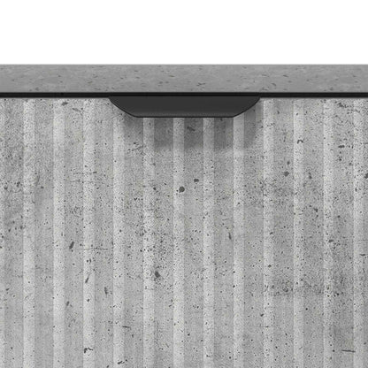 Koupelnová Skříň Betonově Šedá 39,5 X 36 X 88 Cm