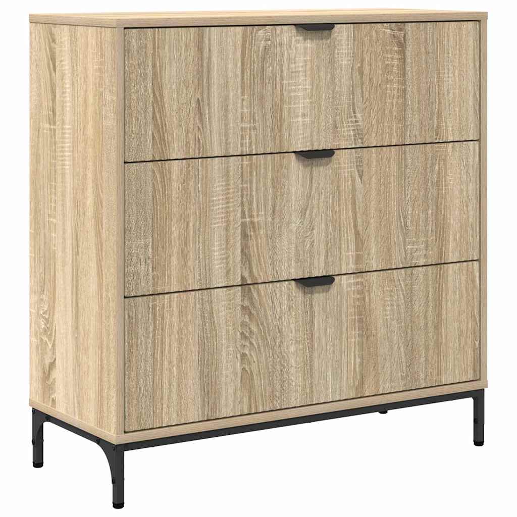Servírovací Skříň Sonoma Dub 79,5 X 33 X 82 Cm Kompozitní Dřevo