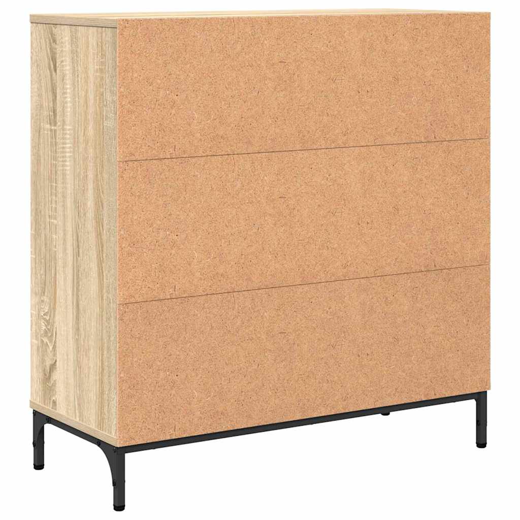 Servírovací Skříň Sonoma Dub 79,5 X 33 X 82 Cm Kompozitní Dřevo