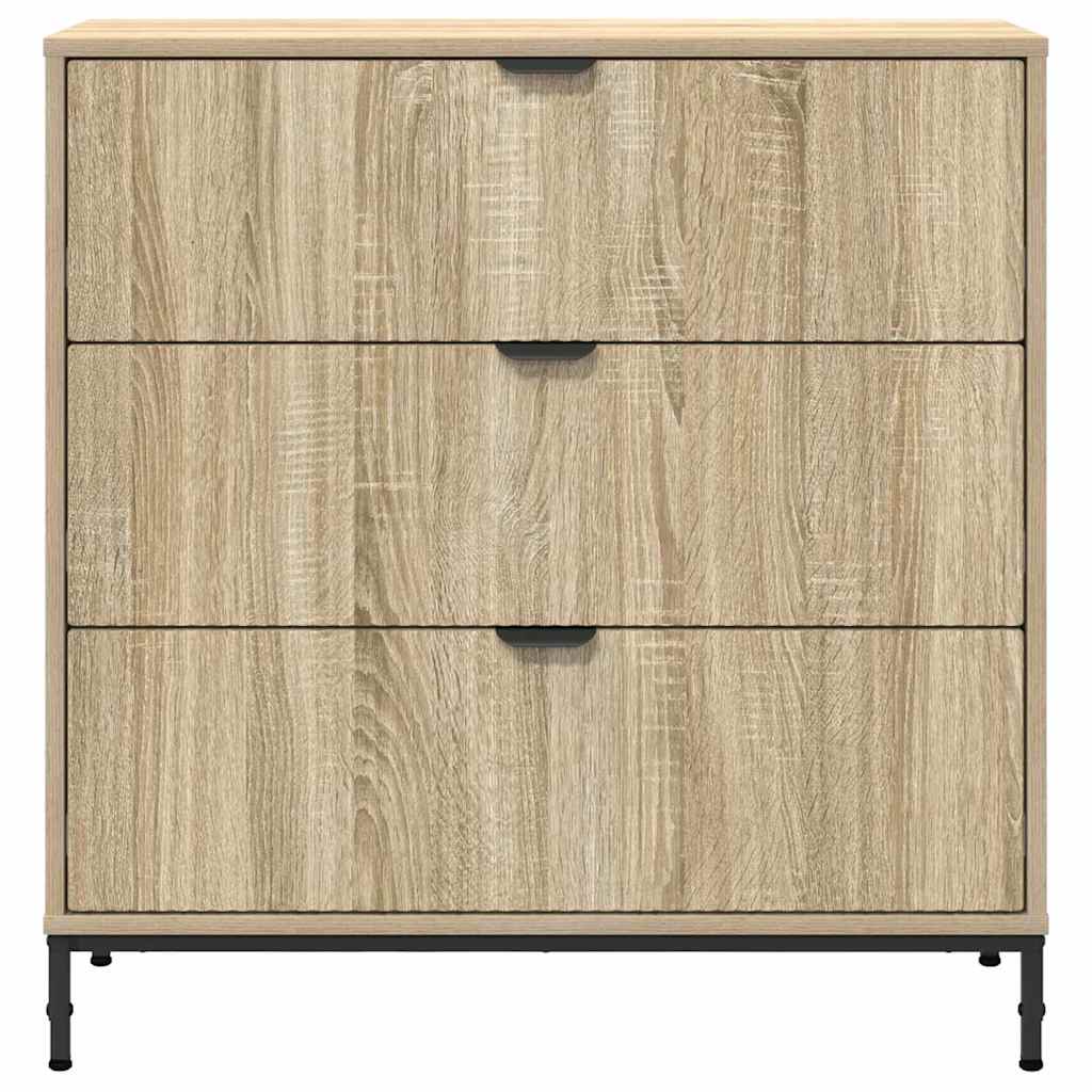 Servírovací Skříň Sonoma Dub 79,5 X 33 X 82 Cm Kompozitní Dřevo