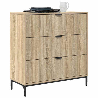 Servírovací Skříň Sonoma Dub 79,5 X 33 X 82 Cm Kompozitní Dřevo