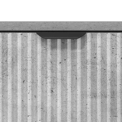 Servírovací Skříň Betonově Šedá 79,5 X 33 X 82 Cm