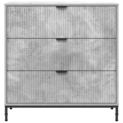 Servírovací Skříň Betonově Šedá 79,5 X 33 X 82 Cm