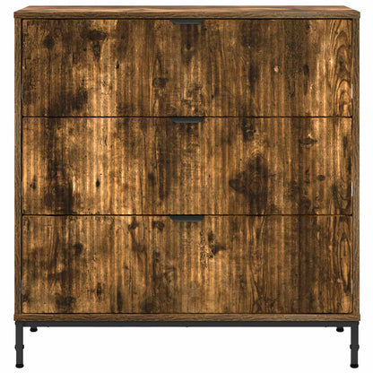 Servírovací Skříň Kouřový Dub 79,5 X 33 X 82 Cm