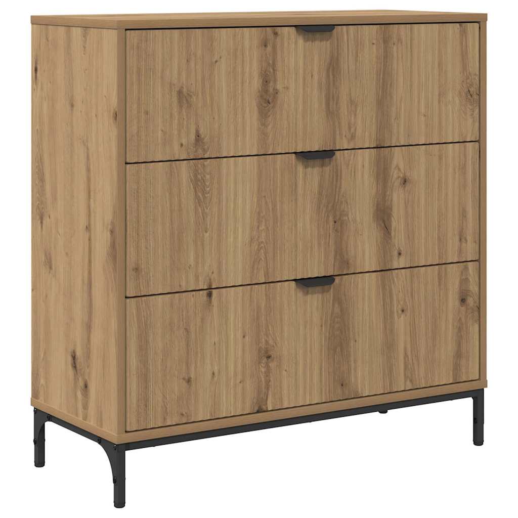 Servírovací Skříň Se Zásuvkou Artisanový Dub 79,5 X 33 X 82 Cm