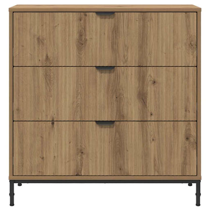 Servírovací Skříň Se Zásuvkou Artisanový Dub 79,5 X 33 X 82 Cm