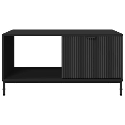 Konferenční Stolek Černý Dub 90 X 49 X 46 Cm Kompozitní Dřevo