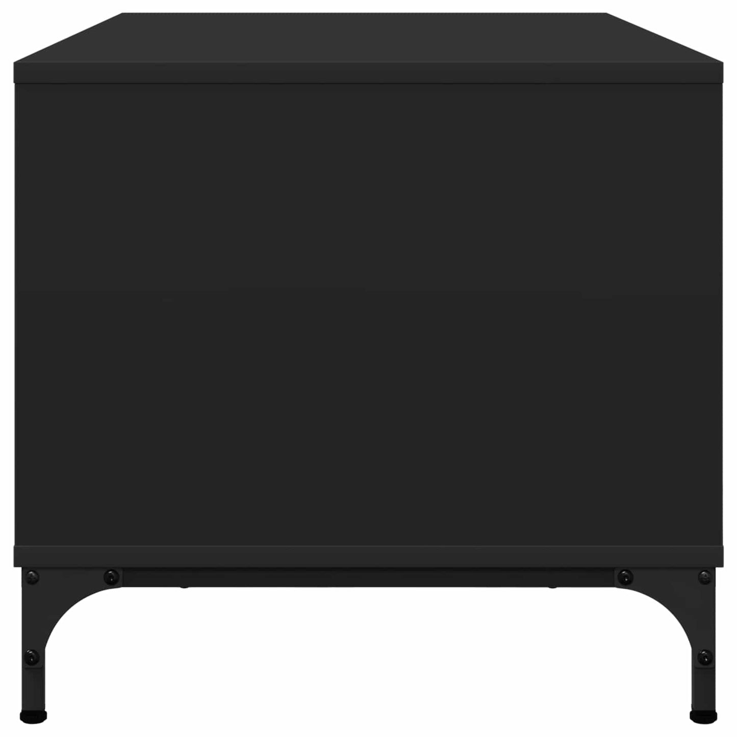 Konferenční Stolek Černý Dub 90 X 49 X 46 Cm Kompozitní Dřevo