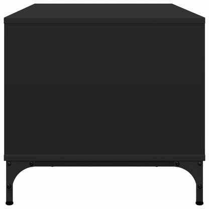 Konferenční Stolek Černý Dub 90 X 49 X 46 Cm Kompozitní Dřevo
