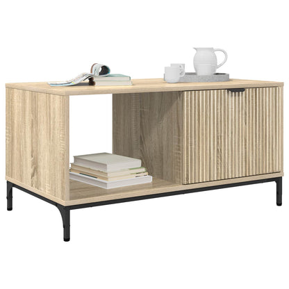 Konferenční Stolek Sonoma Dub 90 X 49 X 46 Cm Kompozitní Dřevo