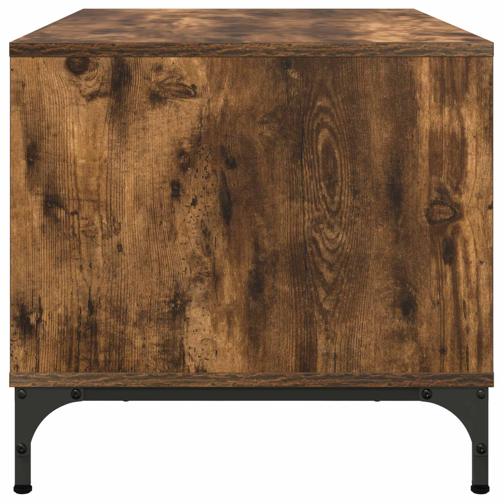 Konferenční Stolek Kouřový Dub 90 X 49 X 46 Cm Kompozitní Dřevo