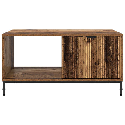 Konferenční Stolek Staré Dřevo 90 X 49 X 46 Cm Kompozitní Dřevo