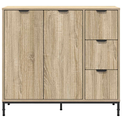 Servírovací Skříň Sonoma Dub 89,5 X 33 X 82 Cm Kompozitní Dřevo