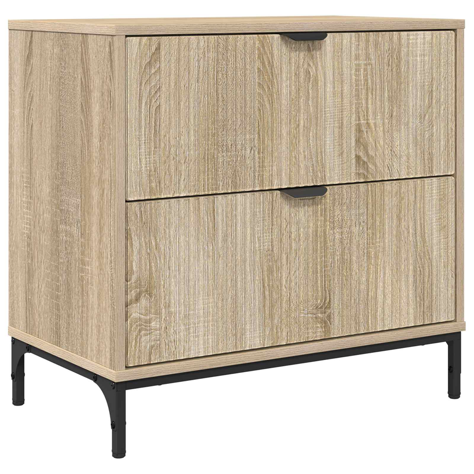 Noční Stolek Dub Sonoma 63,5 X 36 X 61 Cm Kompozitní Dřevo