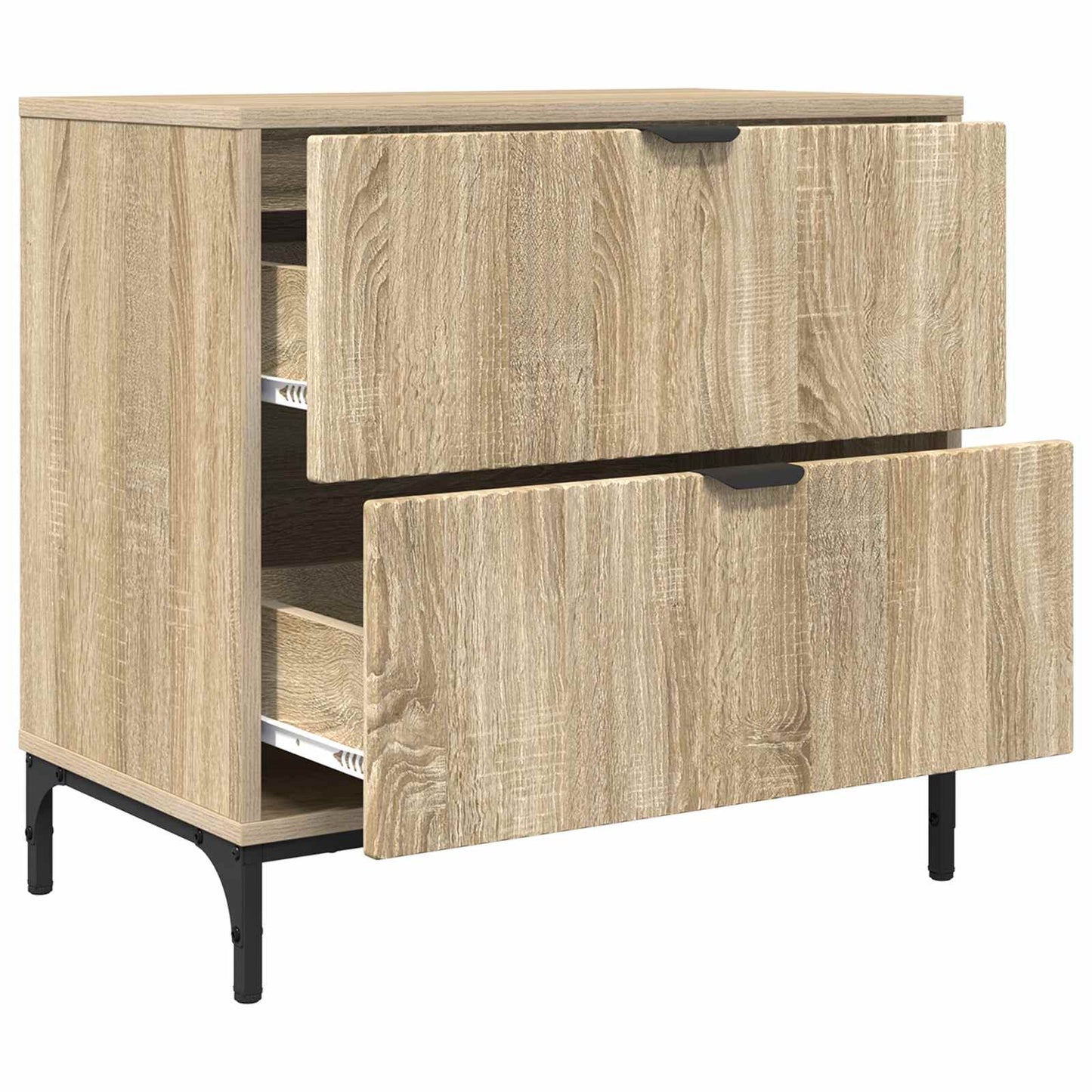 Noční Stolek Dub Sonoma 63,5 X 36 X 61 Cm Kompozitní Dřevo