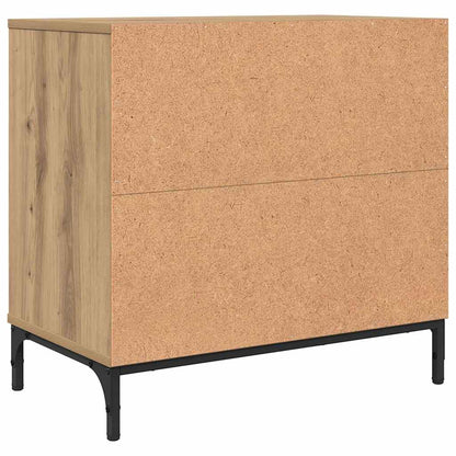 Noční Stolek Dub Artisan 63,5 X 36 X 61 Cm Kompozitní Dřevo