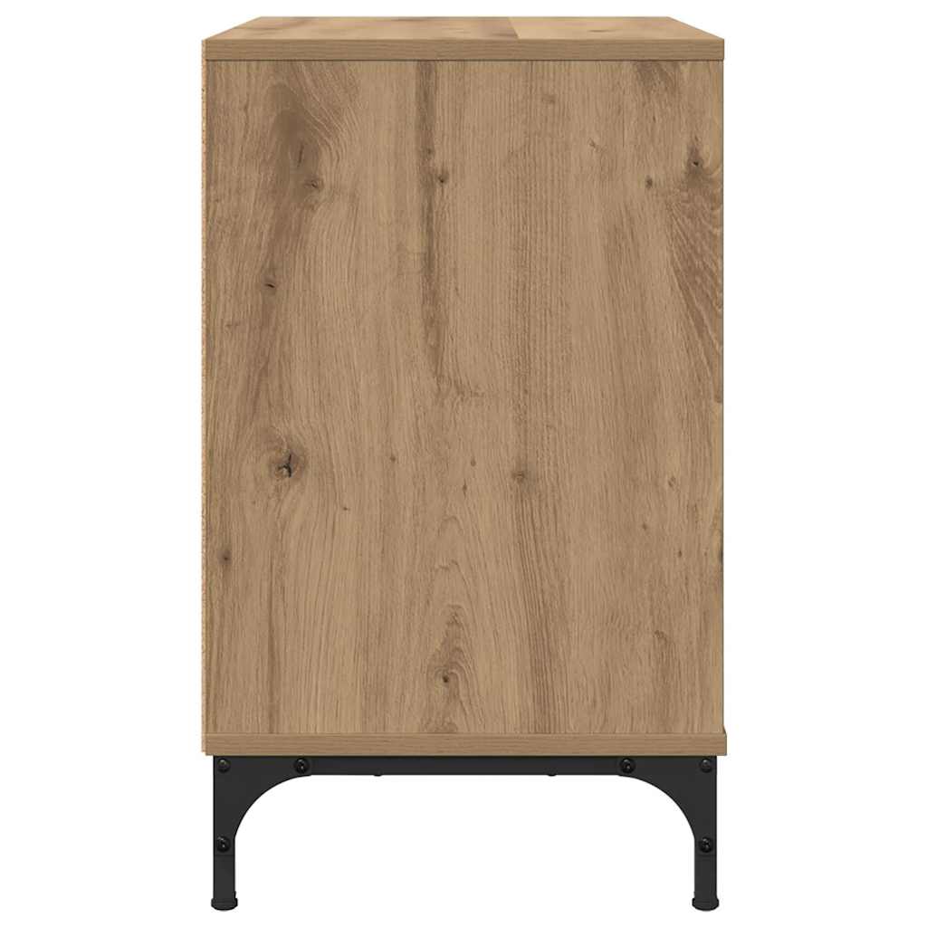 Noční Stolek Dub Artisan 63,5 X 36 X 61 Cm Kompozitní Dřevo