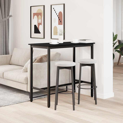 Stůl Černý Dub 100 X 50 X 90,5 Cm Inženýrské Dřevo A Ocel