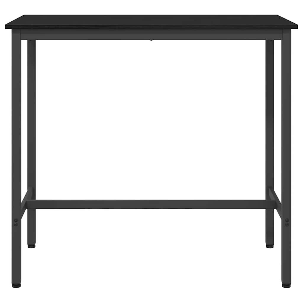 Stůl Černý Dub 100 X 50 X 90,5 Cm Inženýrské Dřevo A Ocel