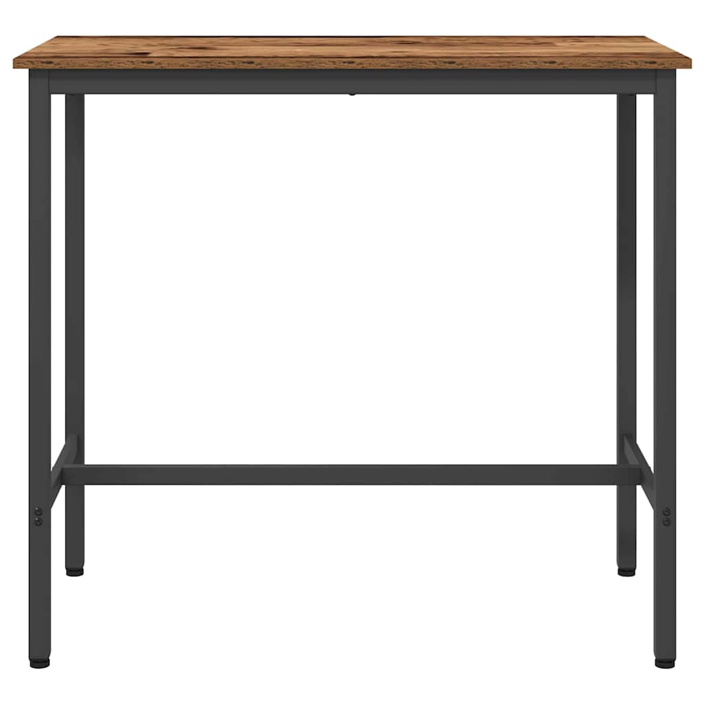 Stůl Staré Dřevo 100 X 50 X 90,5 Cm Inženýrské Dřevo A Ocel
