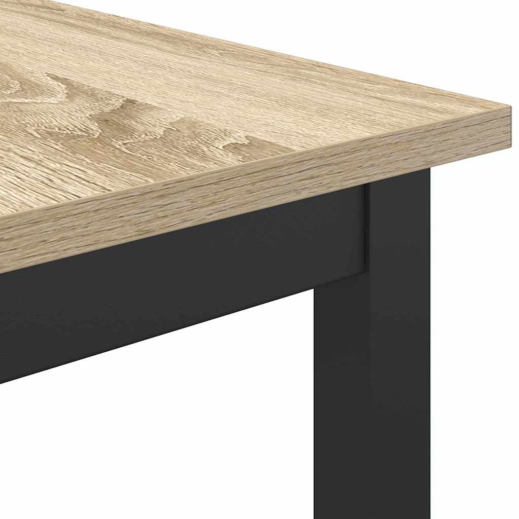 Stůl Sonoma Dub 100 X 40 X 100,5 Cm Inženýrské Dřevo A Ocel