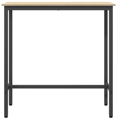 Stůl Sonoma Dub 100 X 40 X 100,5 Cm Inženýrské Dřevo A Ocel
