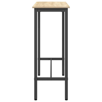 Stůl Sonoma Dub 100 X 40 X 100,5 Cm Inženýrské Dřevo A Ocel