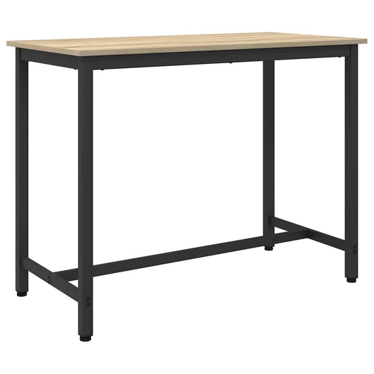 Stůl Sonoma Dub 100 X 50 X 76,5 Cm Inženýrské Dřevo A Ocel