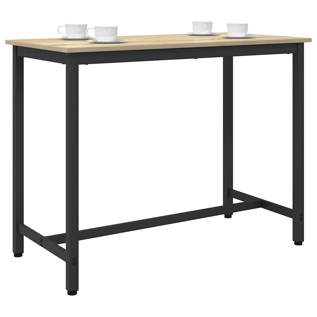 Stůl Sonoma Dub 100 X 50 X 76,5 Cm Inženýrské Dřevo A Ocel