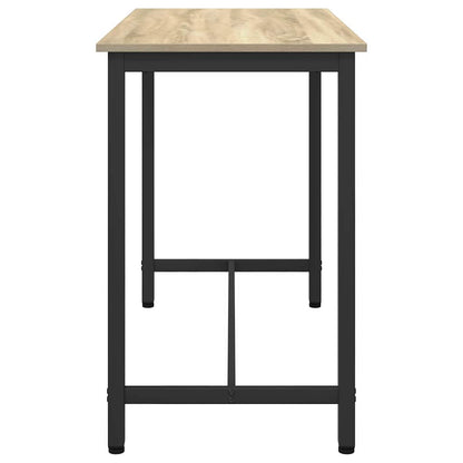Stůl Sonoma Dub 100 X 50 X 76,5 Cm Inženýrské Dřevo A Ocel