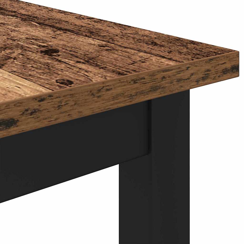 Stůl Staré Dřevo 100 X 50 X 76,5 Cm Inženýrské Dřevo A Ocel