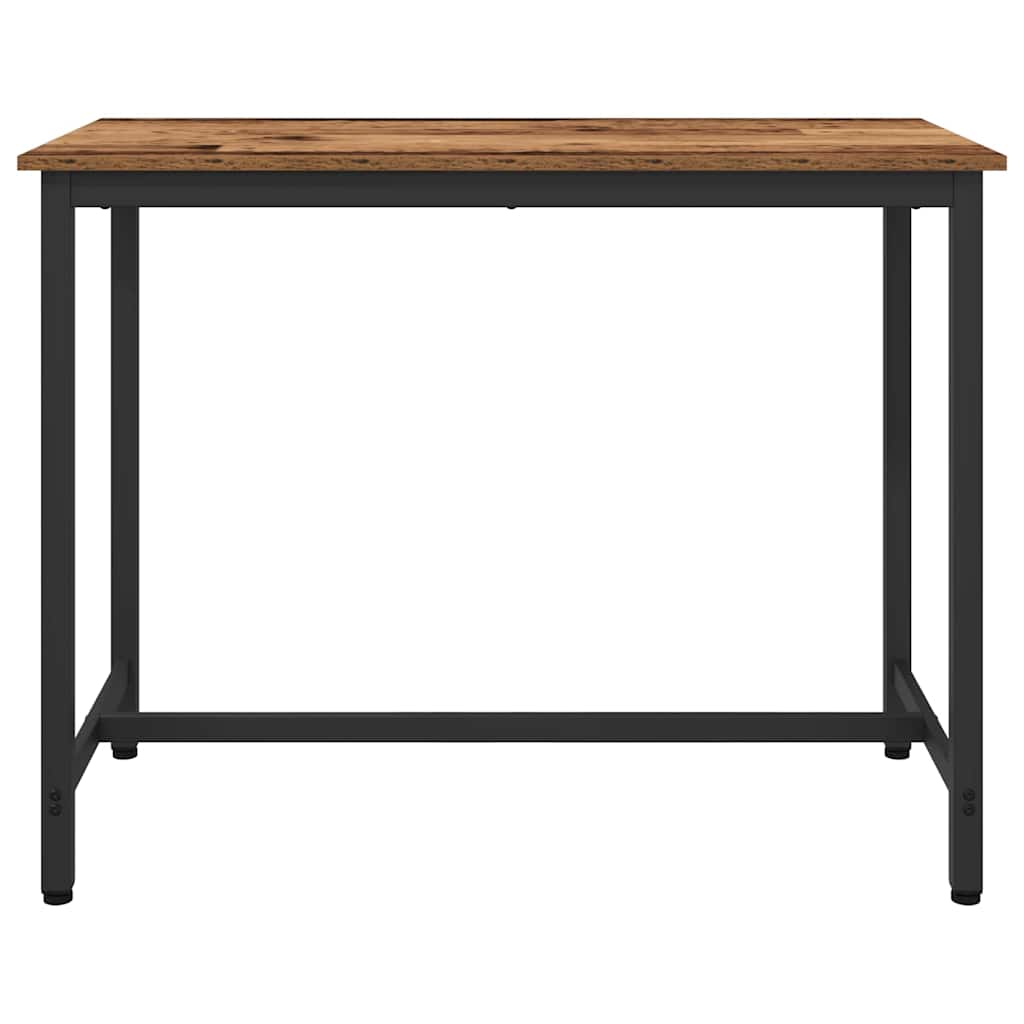 Stůl Staré Dřevo 100 X 50 X 76,5 Cm Inženýrské Dřevo A Ocel