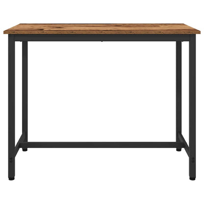 Stůl Staré Dřevo 100 X 50 X 76,5 Cm Inženýrské Dřevo A Ocel