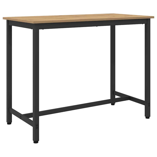 Stůl Artisanový Dub 100 X 50 X 76,5 Cm Inženýrské Dřevo A Ocel