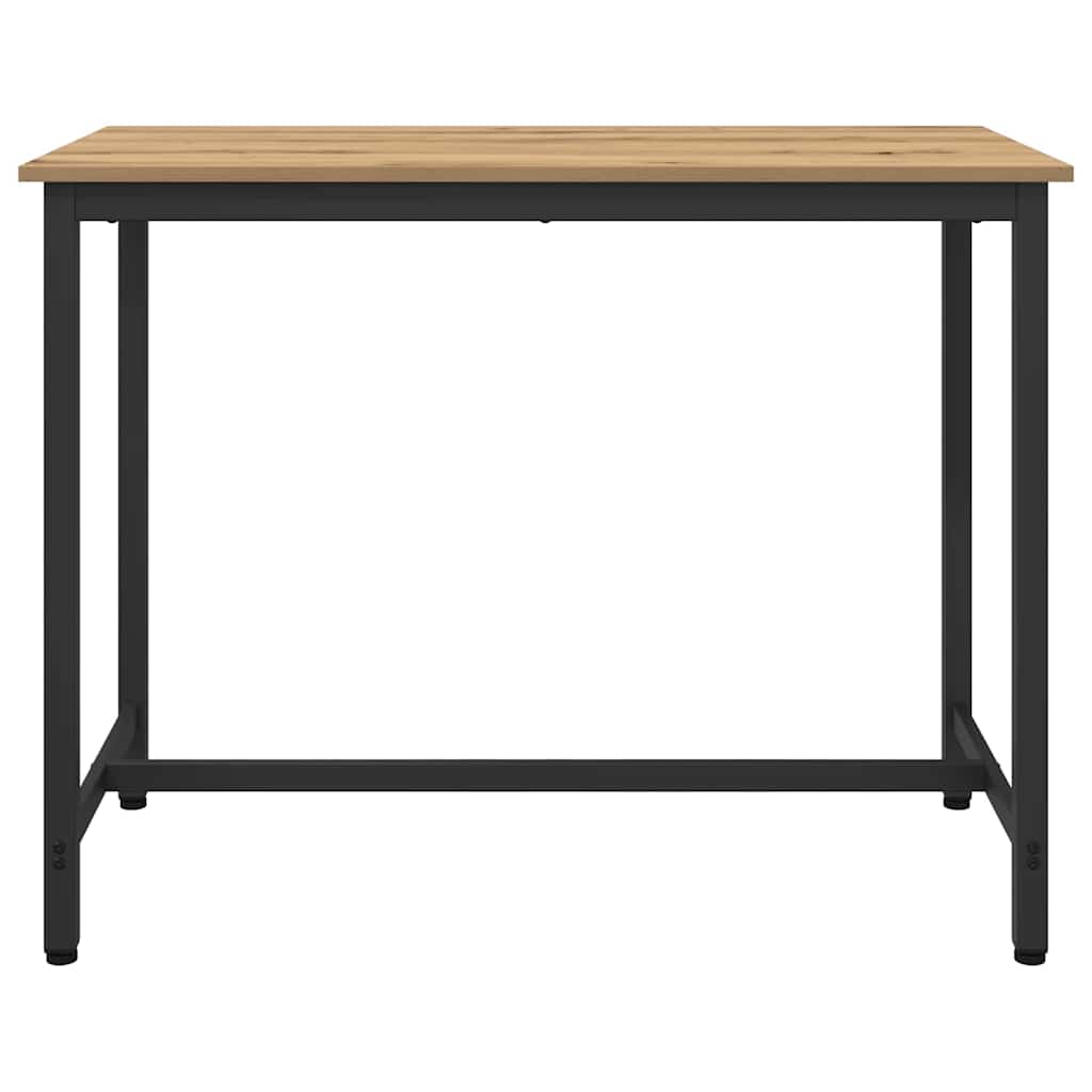 Stůl Artisanový Dub 100 X 50 X 76,5 Cm Inženýrské Dřevo A Ocel
