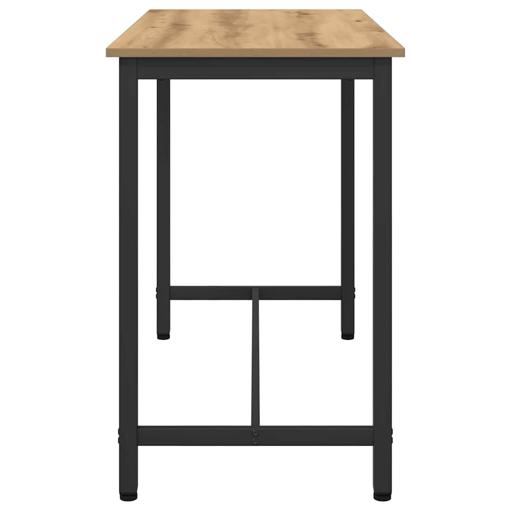 Stůl Artisanový Dub 100 X 50 X 76,5 Cm Inženýrské Dřevo A Ocel