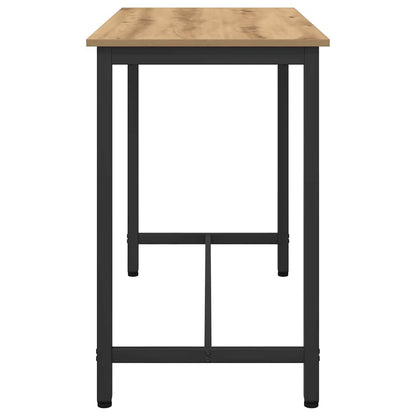 Stůl Artisanový Dub 100 X 50 X 76,5 Cm Inženýrské Dřevo A Ocel